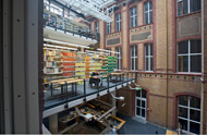 Studenten der Europa-Universität Viadrina in der Bibliothek ©Pressestelle Heide Fest