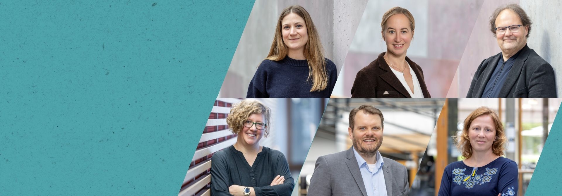 Viadrina-Wissenschaftler*innen (Charlotte Köhler, Carolin Leutloff-Grandits, Sascha Münnich, Miriam Lind, Lauri Wessel, Susann Worschech) beim Potsdamer Tag der Wissenschaften 2026