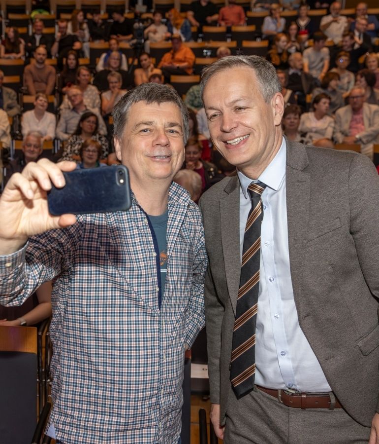 Steffen Möller (rechts) und Radek Knapp