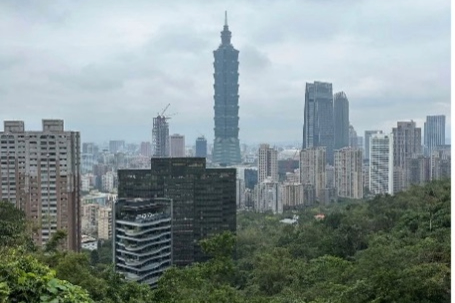 Taipeh, vom Berg Xiangshan
