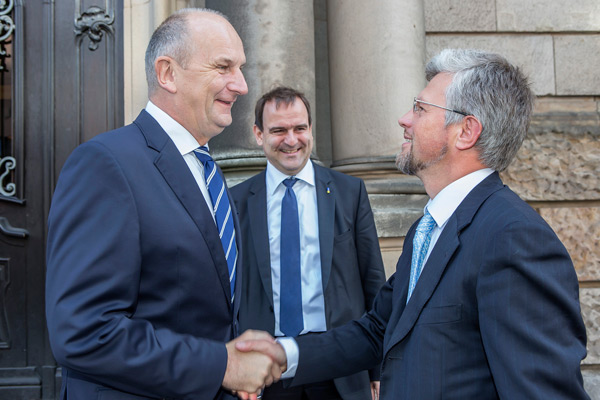 2015_08_26_AntrittsBesuch-Botschafter-Ukraine-in-D-Andrij-Melnyk+Ministerpraes-Woidke_MG_3007 ©Heide Fest