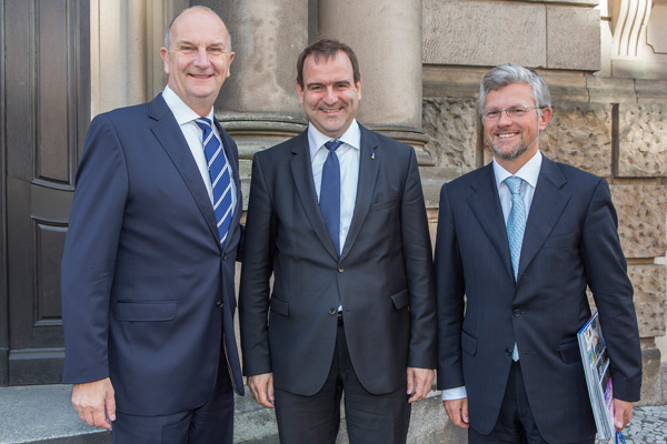 2015_08_26_AntrittsBesuch-Botschafter-Ukraine-in-D-Andrij-Melnyk+Ministerpraes-Woidke_MG_3022 ©Heide Fest