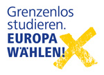Logo-Grenzenlos-studieren-Europa-waehlen_150px ©Hochschulrektorenkonferenz