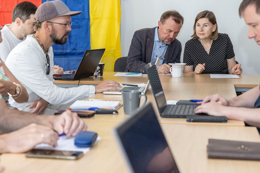 erstes Arbeitstreffen vom Viadrina Center of Polish and Ukrainian Studies