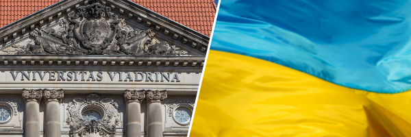 ukraine@viadrina  (Twitter-Beitrag) (600 × 200 px) ©Viadrina