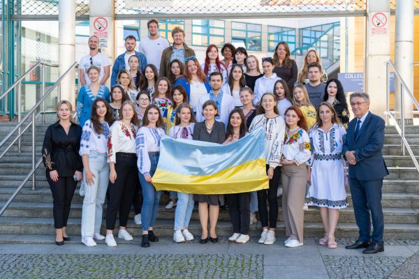 Besuch ukrainischer Studis