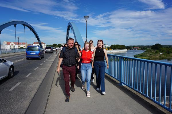 Stadtbrücke - Besuch ukrainischer Studis