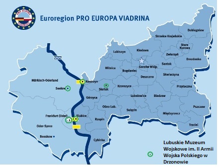 Euroregion Viadrina_mapa_bez napisow EK ©Euroregion Viadrina