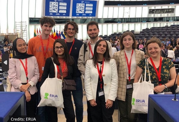 ERUA Team bei der European Student Assembly