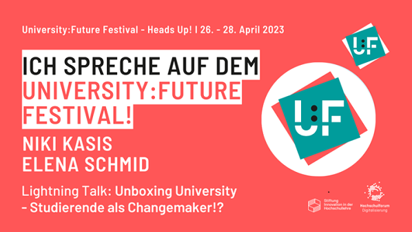 Ankündigung University Future Festival