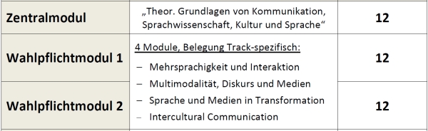 MA_SMG_Modulstruktur ©Dekanat Kulturwissenschaften