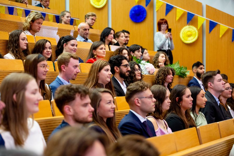 Graduierte der Juristischen Fakultät beim Graduation Day 2024