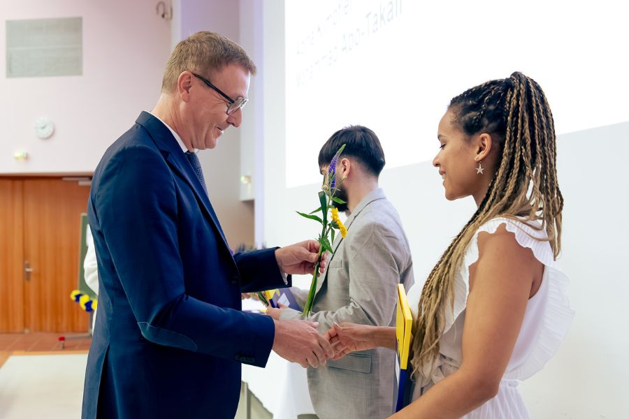 Graduierte der Juristischen Fakultät beim Graduation Day 2025