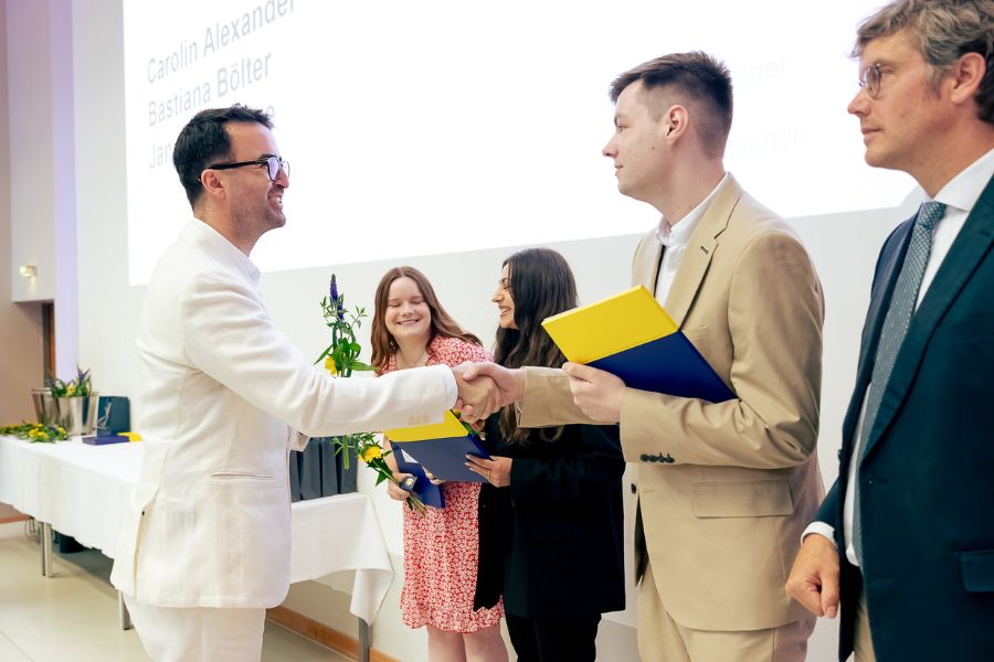 Graduierte der Juristischen Fakultät beim Graduation Day 2025