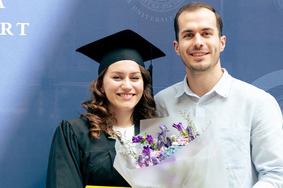 Graduierte der Juristischen Fakultät beim Graduation Day 2025