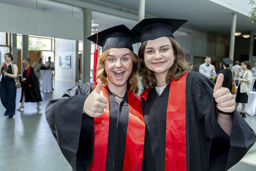 Impressionen von der Zeugnisverleihung der Rechtswissenschaftlichen Fakultät am Graduation Day 2026 der Europa-Universität Viadrina