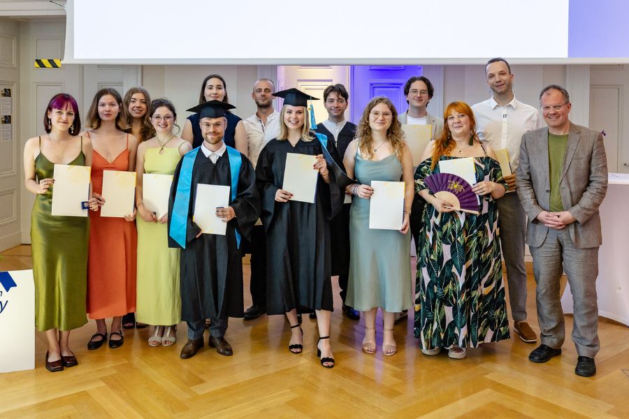 Impressionen von der Zeugnisverleihung der Kulturwissenschaftlichen Fakultät am Graduation Day 2026 der Europa-Universität Viadrina
