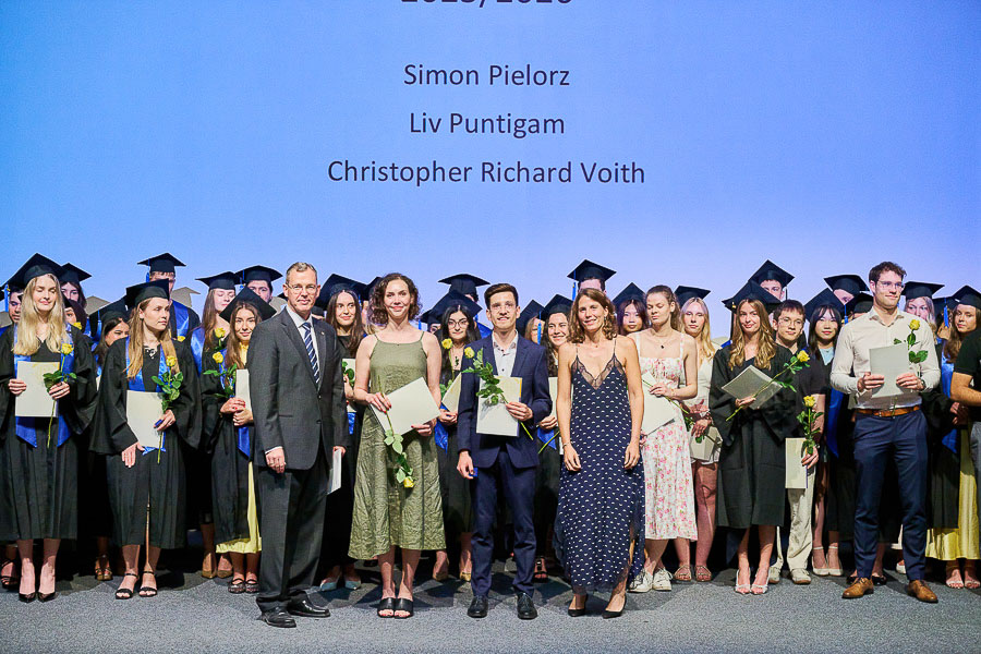 Impressionen von der Zeugnisverleihung der Wirtschaftswissenschaftlichen Fakultät am Graduation Day 2026 der Europa-Universität Viadrina