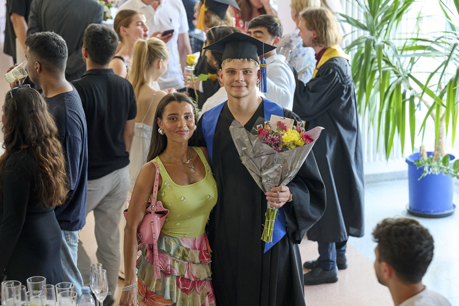 Impressionen von der Zeugnisverleihung der Wirtschaftswissenschaftlichen Fakultät am Graduation Day 2026 der Europa-Universität Viadrina
