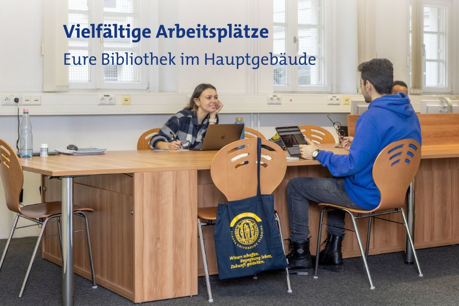 Arbeitsplätze in der Viadrina Bibliothek