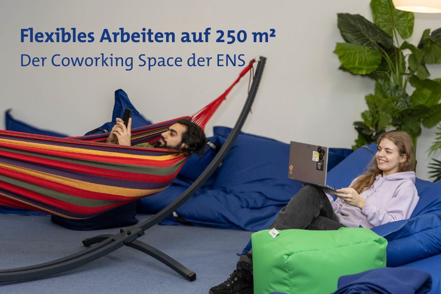 Coworking Space der European New School of Digital Studies (ENS)