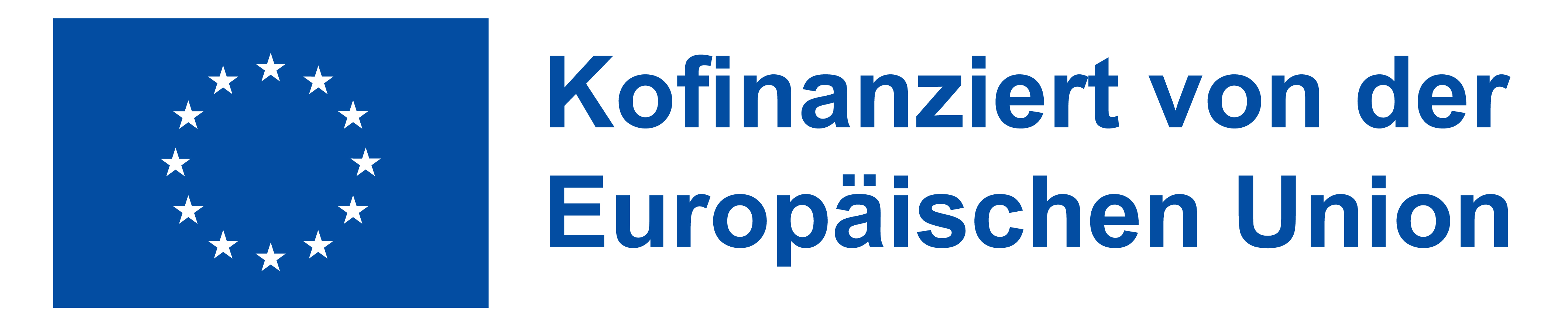 DE-Kofinanziert von der Europäischen Union Logo
