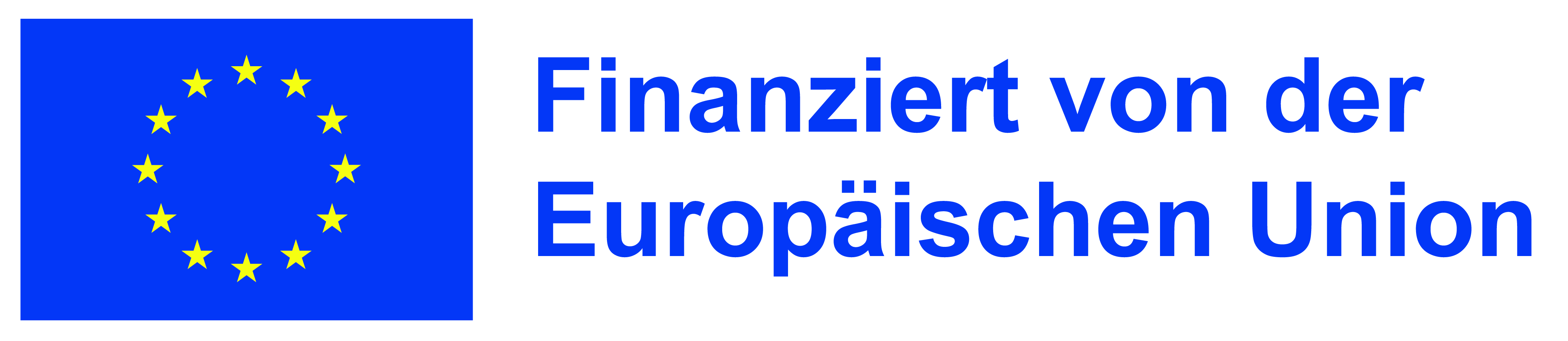 DE-Finanziert von der Europäischen Union Logo