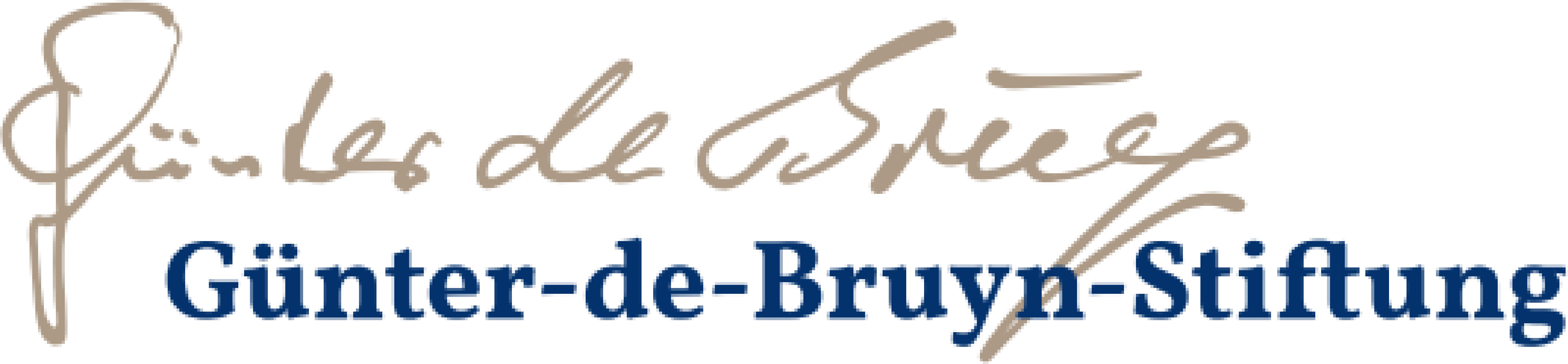 logo_Guenter_de_Bruyn_highres