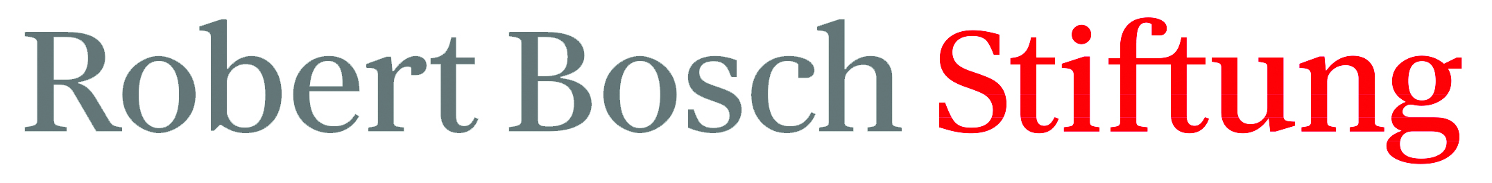 Logo der Robert Bosch Stiftung