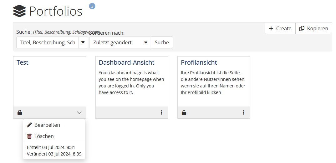 11-ansicht löschen