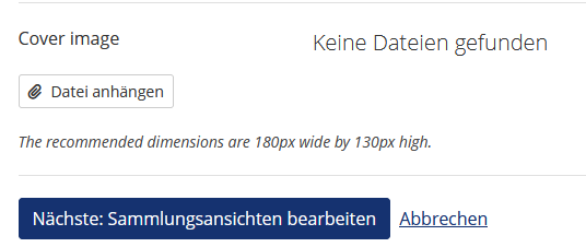 13-sammlung bearbeiten