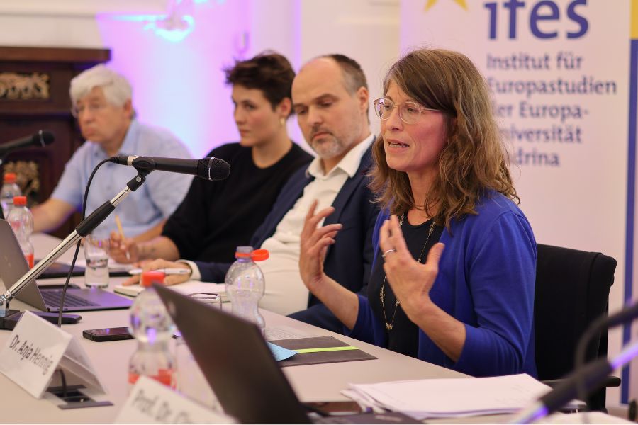 Podiumsdiskussion zu Grenzkontrollen: Dr. Anja Hennig