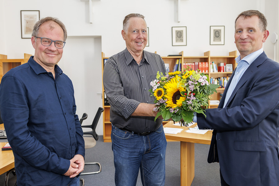 Verabschiedung Prof. Dr. Michael Minkenberg (Mitte)