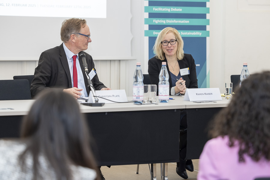 Christoph Plate und Karen Kaiser