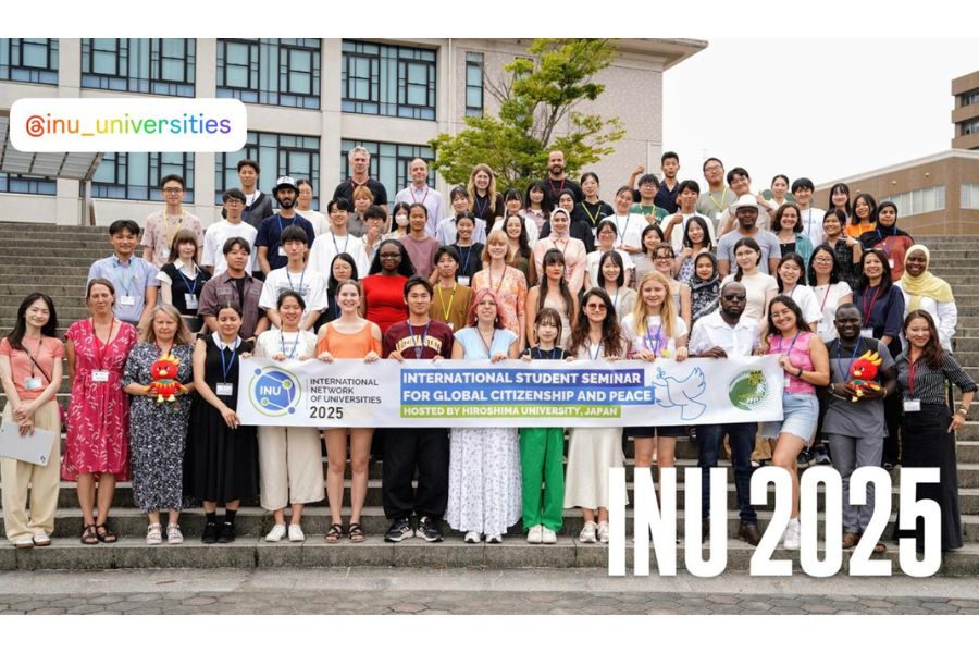 Gruppenfoto INU in Hiroshima, 2025