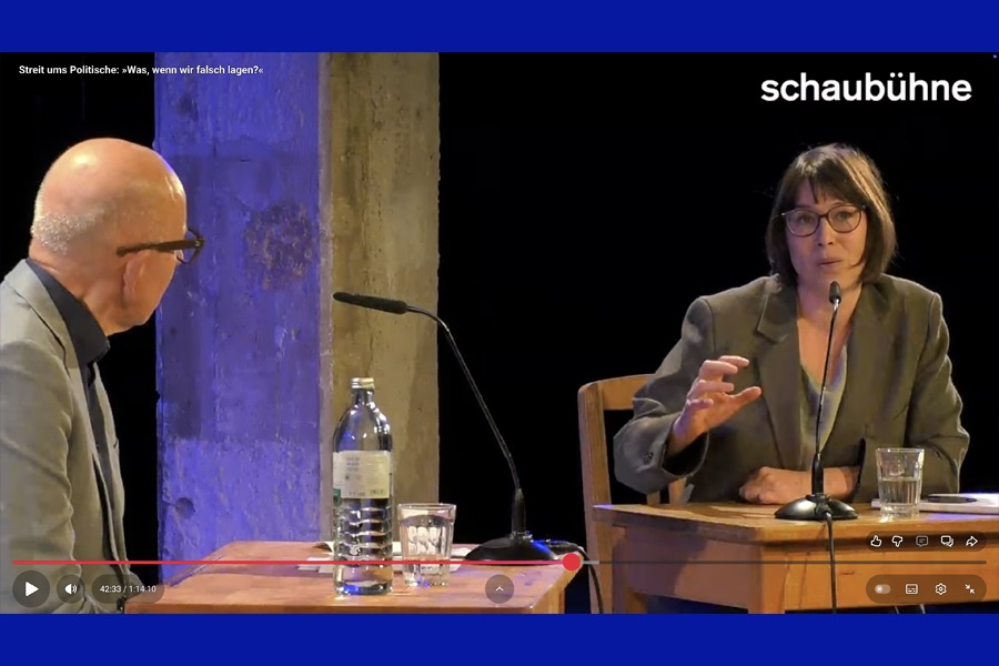 Sarah Speck und Heinz Bude