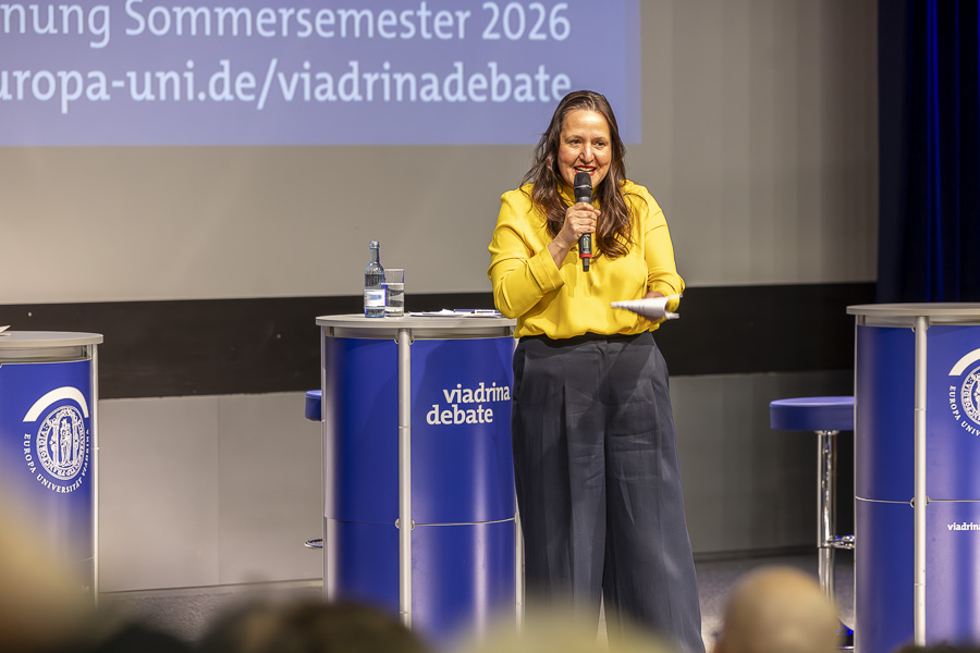 Bildergalerie: Viadrina Debate mit Kevin Kühnert und Jana Costas