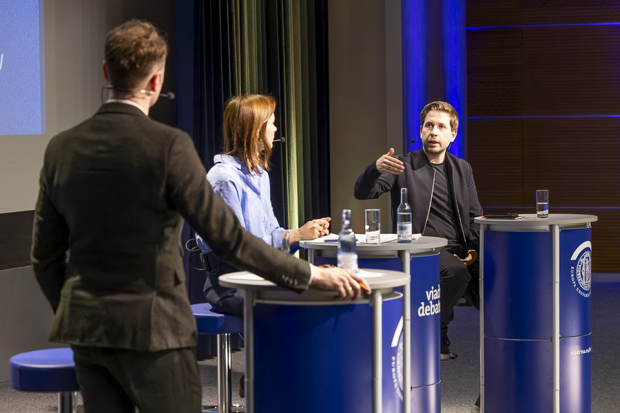 Bildergalerie: Viadrina Debate mit Kevin Kühnert und Jana Costas