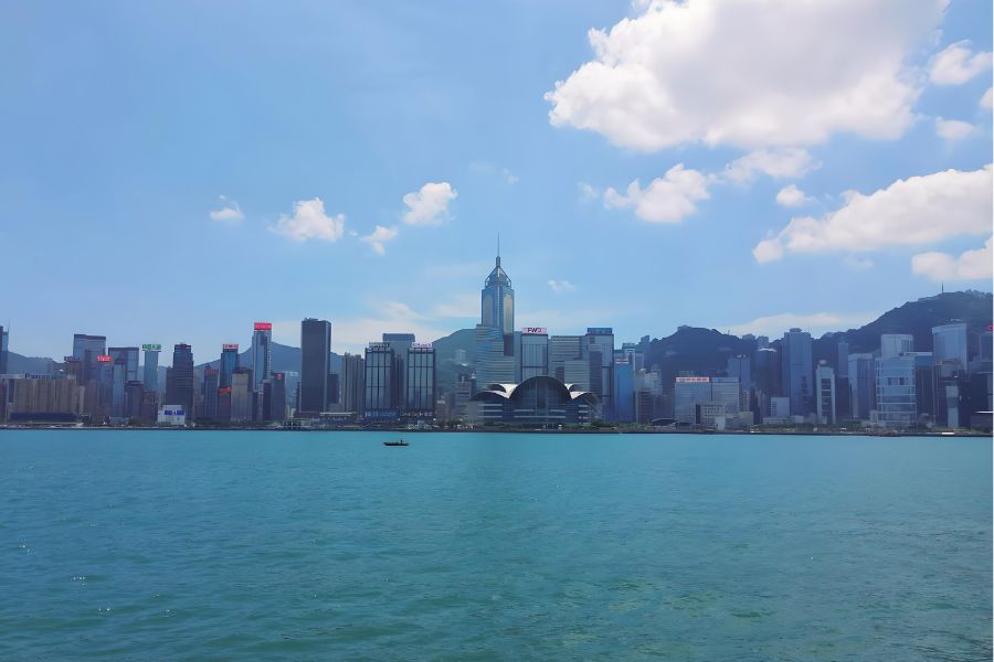 Skyline von Hongkong