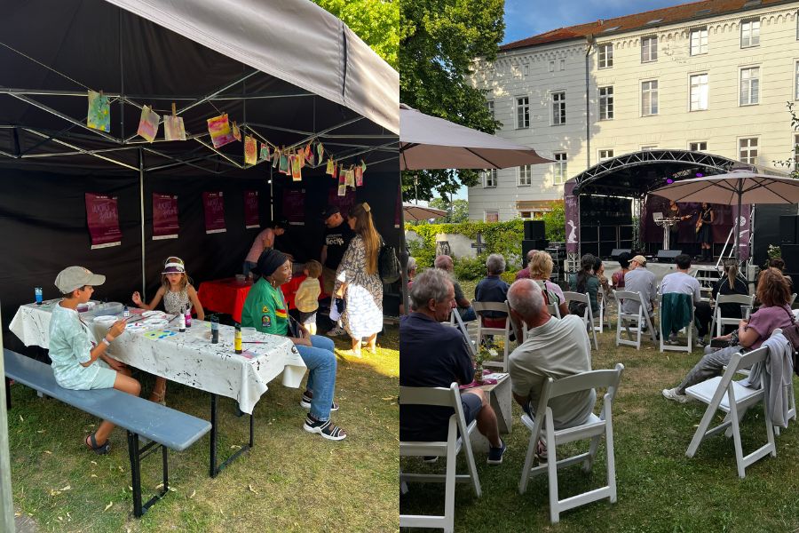 Hearing im Kleist Garten