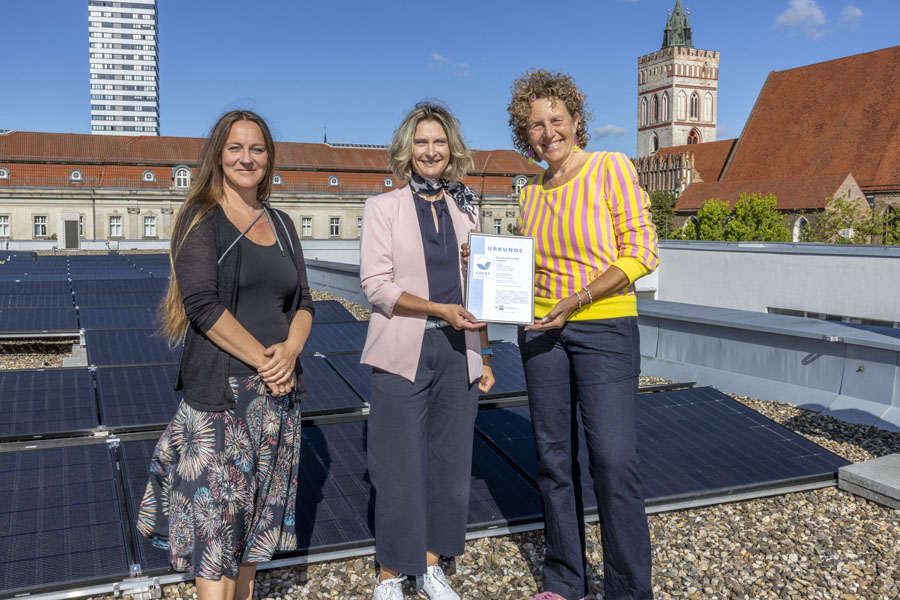 Sahra Damus, Monic Zweig und Janine Nuyken