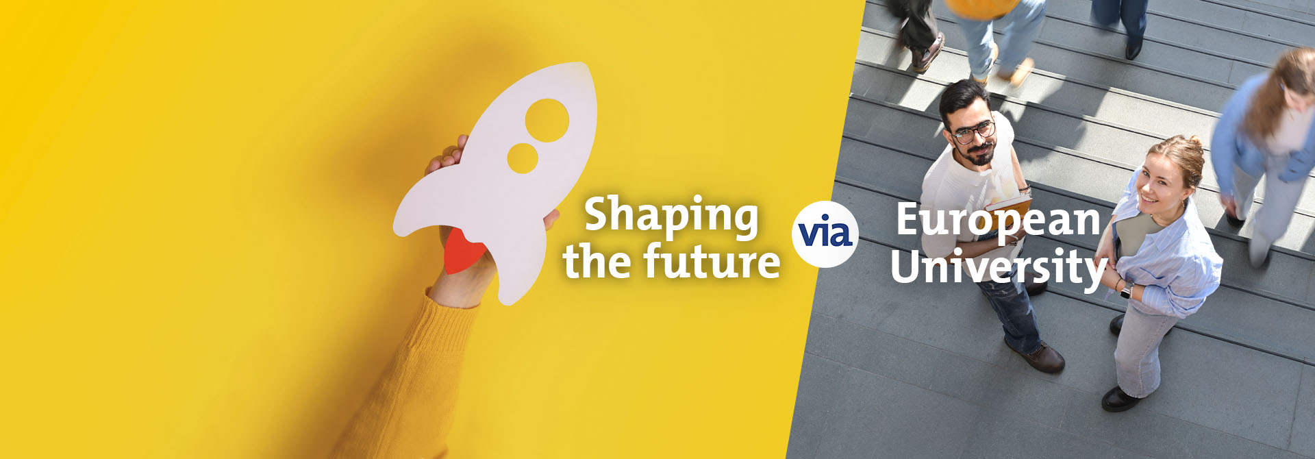 Viadrina Via-Kampagne Dach-Motiv