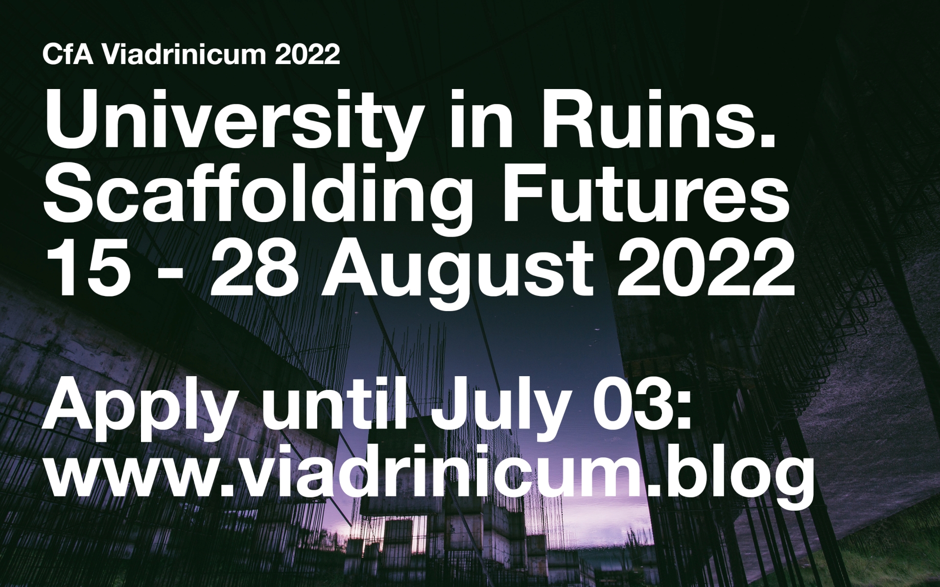 Viadrinicum-2022_Poster 1920xx