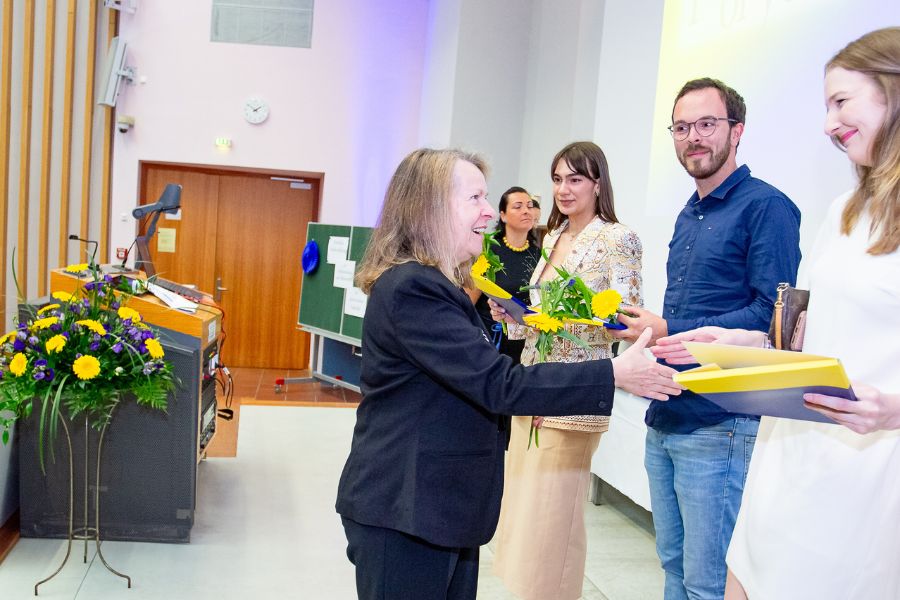 Graduierte der Juristischen Fakultät beim Graduation Day 2024
