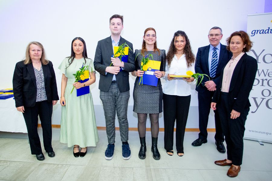 Graduierte der Juristischen Fakultät beim Graduation Day 2024