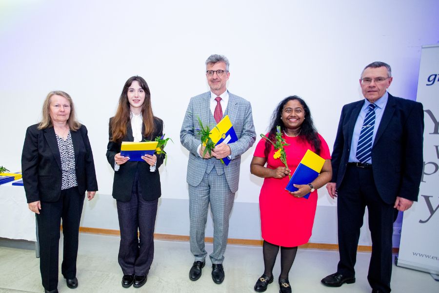 Graduierte der Juristischen Fakultät beim Graduation Day 2024
