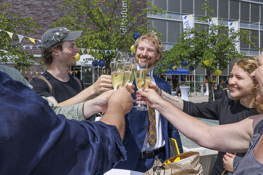 Champagne reception