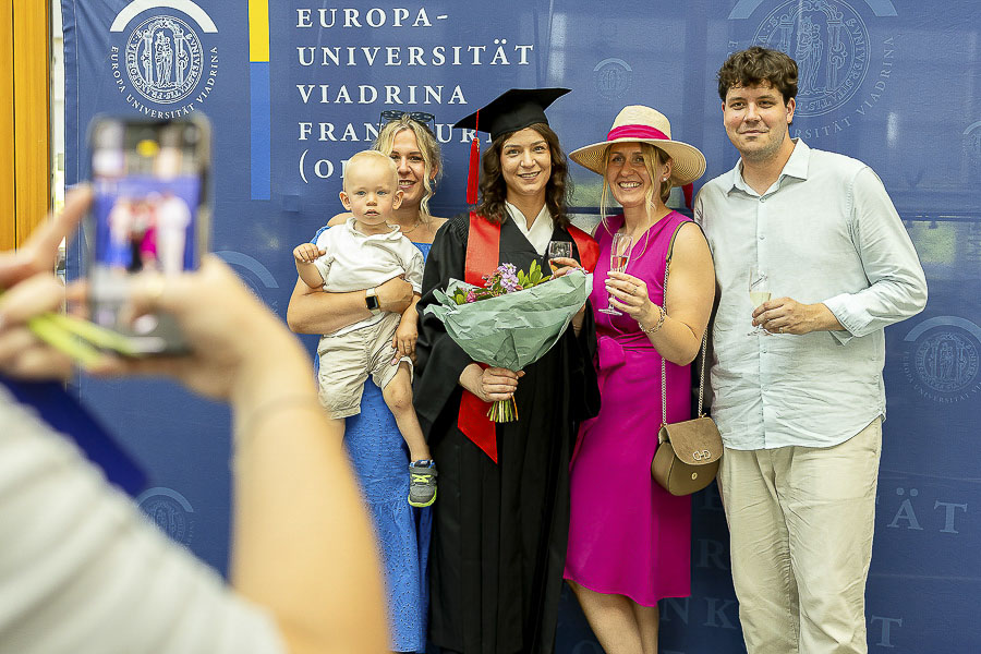 Highlights from the Faculty of Law’s graduation ceremony on Graduation Day 2026 at the European University Viadrina