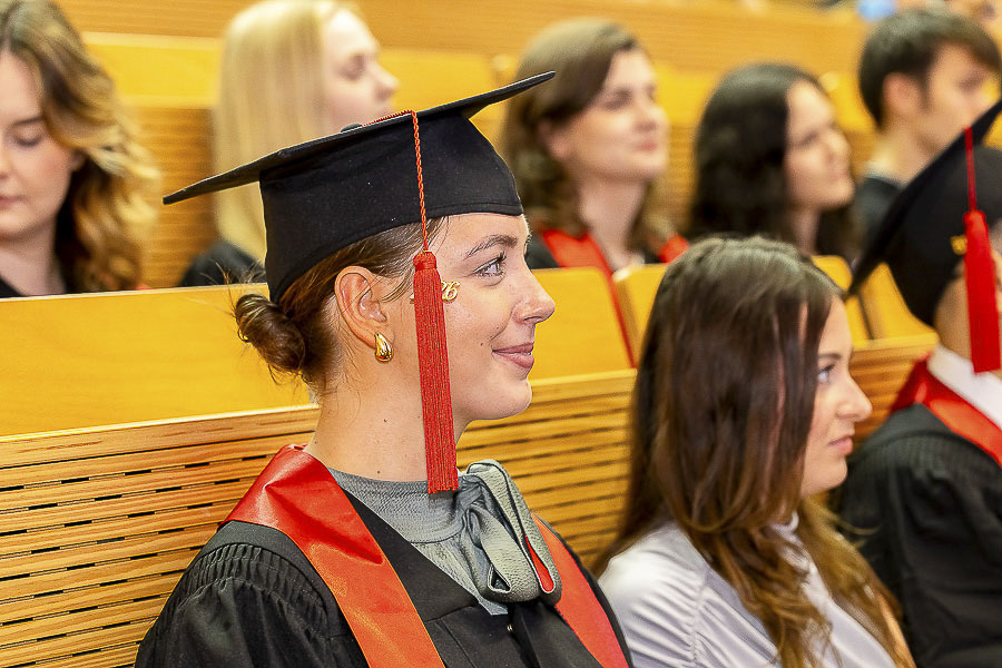 Highlights from the Faculty of Law’s graduation ceremony on Graduation Day 2026 at the European University Viadrina