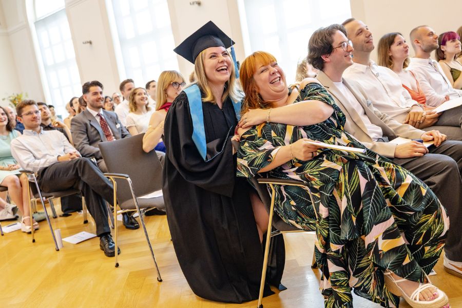 Highlights from the Faculty of Social and Cultural Sciences’ graduation ceremony on Graduation Day 2026 at the European University Viadrina